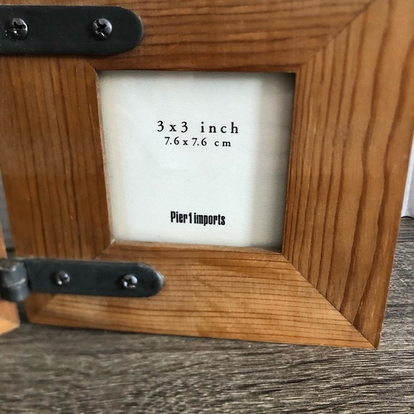 Pier 1 Imports Rustic Wooden Photo Frames - Picture 8 of 13